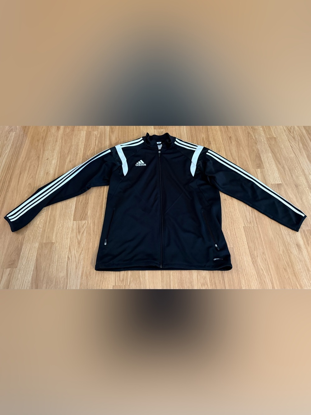EUC Men’s Adidas Condivo 14 Training Jacket - Black/White - Size Large